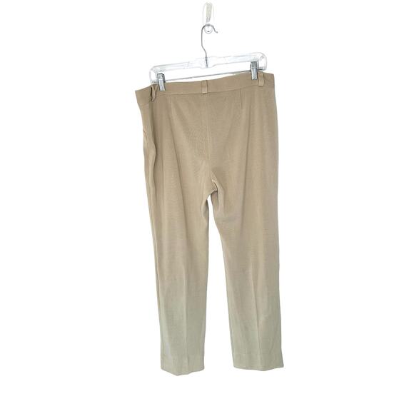 Misook Collection Tan Business Office‎ Career Knit Dress Pants Size 12 - Picture 8 of 12